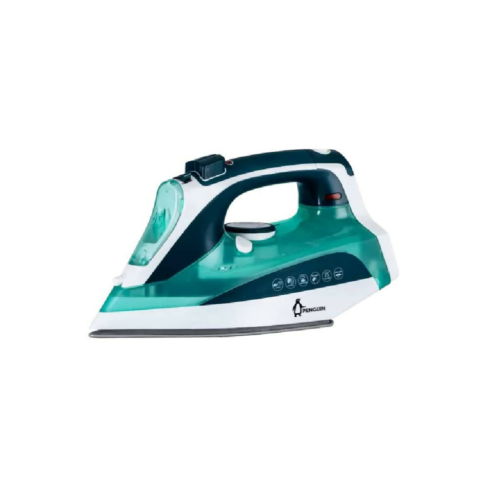 Penguin Steam Iron 2600 Watt Green PI-2600-G. Penguin Steam Iron 2600 Watt Green PI-2600-G.
